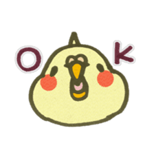 Yurutori!Cockatiel sticker #3555772