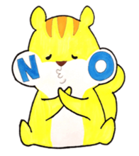 pretty squirrel "Risu-bo" sticker #3556358
