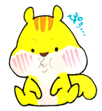 pretty squirrel "Risu-bo" sticker #3556368