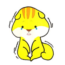 pretty squirrel "Risu-bo" sticker #3556370