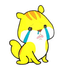 pretty squirrel "Risu-bo" sticker #3556371