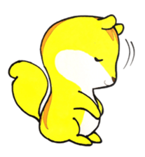 pretty squirrel "Risu-bo" sticker #3556387
