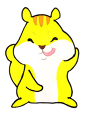 pretty squirrel "Risu-bo" sticker #3556391