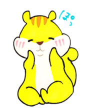 pretty squirrel "Risu-bo" sticker #3556393