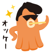 gandako Octopus-sausages characters sticker #3556397