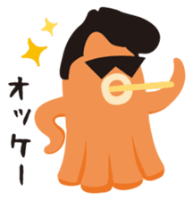 gandako Octopus-sausages characters sticker #3556397