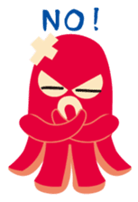 gandako Octopus-sausages characters sticker #3556398