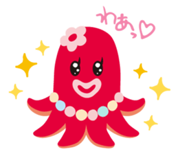 gandako Octopus-sausages characters sticker #3556409