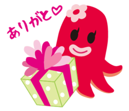 gandako Octopus-sausages characters sticker #3556412