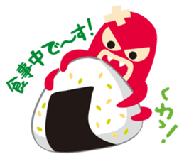 gandako Octopus-sausages characters sticker #3556426