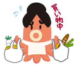gandako Octopus-sausages characters sticker #3556427