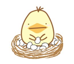 A Chicken's life Sticker sticker #3556906