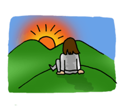 Life of tennis girls sticker #3557002