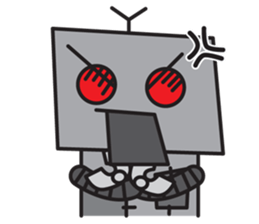 robot-booro sticker #3557318