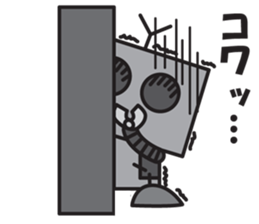robot-booro sticker #3557323