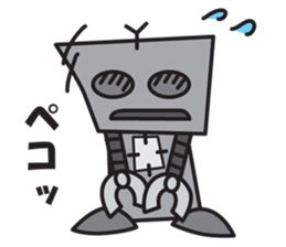 robot-booro sticker #3557327