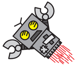 robot-booro sticker #3557334