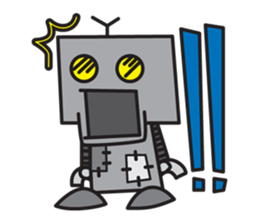 robot-booro sticker #3557335