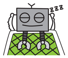 robot-booro sticker #3557339