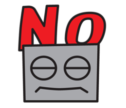 robot-booro sticker #3557341