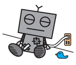 robot-booro sticker #3557342