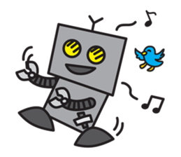 robot-booro sticker #3557346