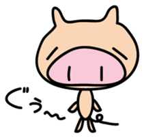 Pigs Sticker uzaboo sticker #3557471