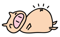Pigs Sticker uzaboo sticker #3557472