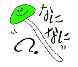 5 colors Mushrooms sticker #3557555