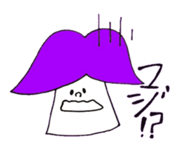 5 colors Mushrooms sticker #3557561