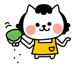 From cat 's mother to family sticker #3557781