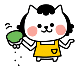 From cat 's mother to family sticker #3557781