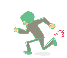 The escape is a daily occurrence. sticker #3557918