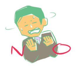 The escape is a daily occurrence. sticker #3557948