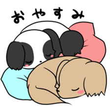 Good friend dachs and Shih Tzu sticker #3558355