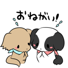 Good friend dachs and Shih Tzu sticker #3558360