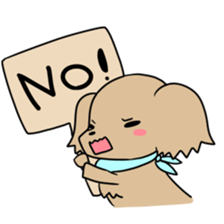 Good friend dachs and Shih Tzu sticker #3558367