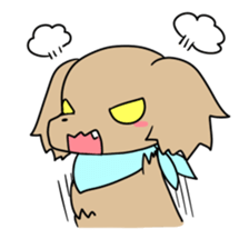 Good friend dachs and Shih Tzu sticker #3558370