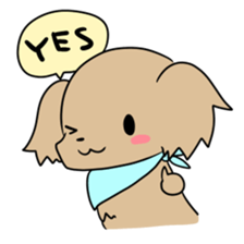 Good friend dachs and Shih Tzu sticker #3558372