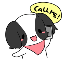 Good friend dachs and Shih Tzu sticker #3558391