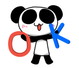 Panda and Yellow Chick sticker #3558715