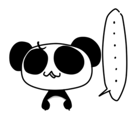 Panda and Yellow Chick sticker #3558725