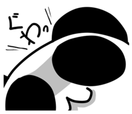 Panda and Yellow Chick sticker #3558743