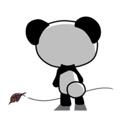 Panda and Yellow Chick sticker #3558752