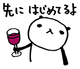 Every day of a panda22 sticker #3558769