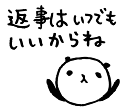 Every day of a panda22 sticker #3558774