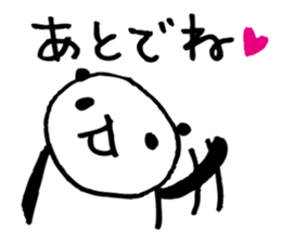 Every day of a panda22 sticker #3558789