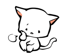 The soliloquy of a Kitten for English sticker #3558812