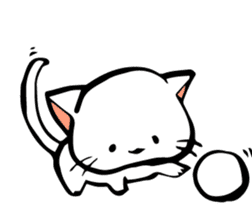 The soliloquy of a Kitten for English sticker #3558816