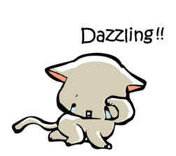 The soliloquy of a Kitten for English sticker #3558823